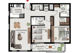 2 bedroom apartment